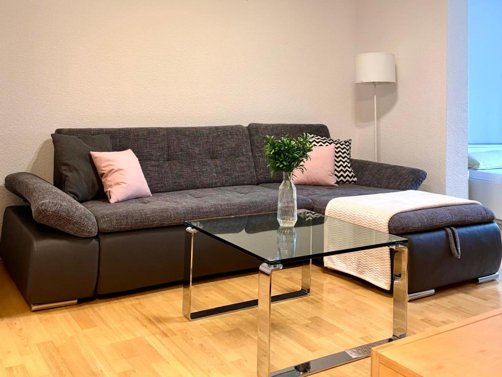 Ferienwohnung Emilia, 36Qm Münsingen Buitenkant foto