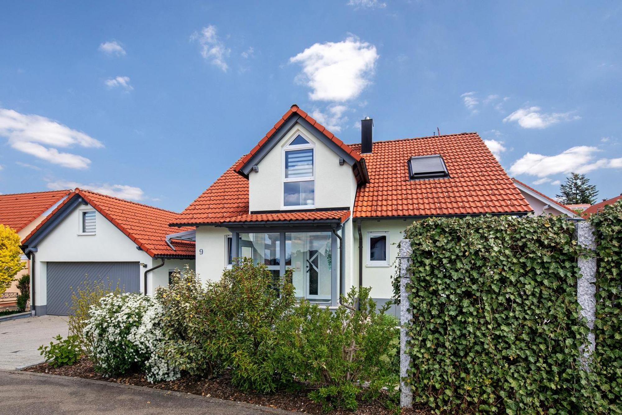 Ferienwohnung Emilia, 36Qm Münsingen Buitenkant foto